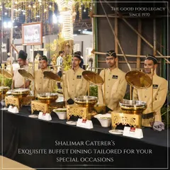 Our exquisite buffet dining is tailored for your special occasions. Our professional staff stands ready by a beautifully arranged Mughlai counter, ensuring service is as regal as the presentation.