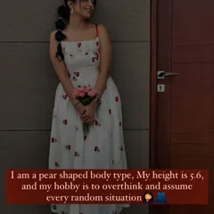 A bit more about me: I'm a pear-shaped body type, 5'6", and my hobby is overthinking. I use my own experiences to help clients with similar body shapes find clothes that fit and flatter.