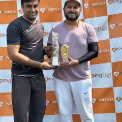Here we recognize the Best Batsman of the Tournament. Sharath from the Switch GoGetters scored an incredible 116 runs with his consistent hard-hitting performance.