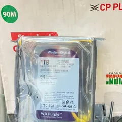 The heart of your recording system. We use Western Digital Purple surveillance hard drives, like this 1TB model, designed for 24/7 operation.