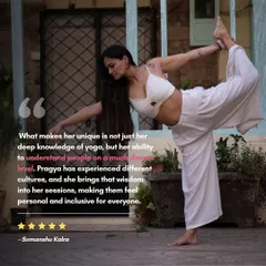 This testimonial from Somanshu highlights my ability to understand people on a deeper level. My experience with different cultures allows me to bring a wisdom into my sessions that makes them feel personal and inclusive for everyone.