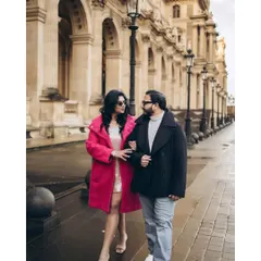 A romantic stroll through the historic streets of Paris. I focus on capturing natural movement and connection against beautiful architectural backdrops.