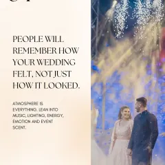 We believe atmosphere is everything. People will remember how your wedding felt, so we focus on creating the right energy with music, lighting, and emotion.