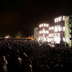 The view from my stage at the Steppinout Music Festival. Seeing a massive crowd like this, all connected by the music, is why I do what I do. The energy was electric.