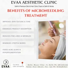 Discover the benefits of Microneedling, including improved skin texture, enhanced product absorption, reduced fine lines, and faded acne scars and hyperpigmentation.