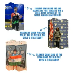 A look back at a huge year of international achievements for our players. Shaurya Bawa became the first Indian in a decade to win a medal at the World Junior Championships, while our younger players made their mark at the US and Hong Kong Opens.