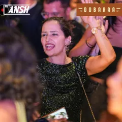 A candid shot of the crowd at Dobaraa, completely immersed in the music. The energy during the Independence Day bash was incredible.