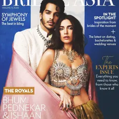 My makeup work on Ishaan Khatter for the cover of Bridal Asia Magazine, alongside Bhumi Pednekar. Creating a balanced and regal look for a duo cover requires careful attention to make sure both stars shine.