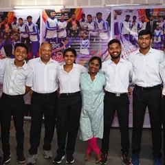 The larger SSKKA family of coaches and senior students. This team is the backbone of our association, dedicated to mentoring the next generation of athletes.