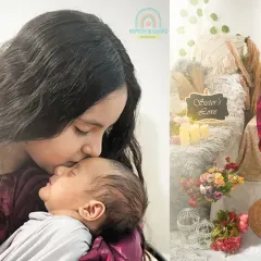 The tender bond between a big sister and her new baby brother. We always encourage including siblings to capture the beginning of their lifelong friendship.