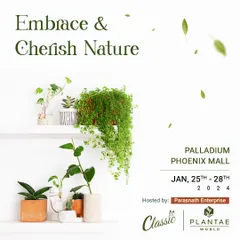 The promotional graphic for our plant exhibition, inviting everyone to embrace and cherish nature. Our goal with these events is to make gardening and plant care more accessible and inspiring for everyone.