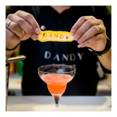 A perfectly crafted cocktail from our partners at Dandy - The Fio Bar. We collaborate with the best to provide a complete beverage solution, including custom cocktails that complement our food menu.