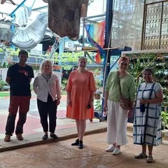 A photo of the Aalto University team visiting our space for the Asia premiere of their 'Radical Creatives' documentary film.