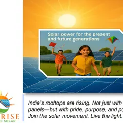 Installing solar is about more than just panels. It's about securing a better future for the next generation. By joining the solar movement, you are adding pride, purpose, and power to your rooftop.