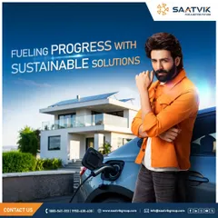 Fueling progress starts at home. Power your electric vehicle with clean energy generated from your own rooftop, creating a truly sustainable lifestyle from your home to your commute.