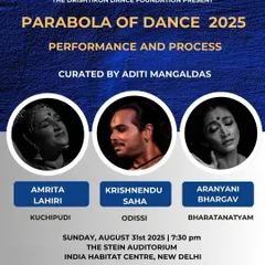 I was honored to be a part of 'Parabola of Dance', curated by the brilliant Aditi Mangaldas, at the India Habitat Centre in New Delhi.