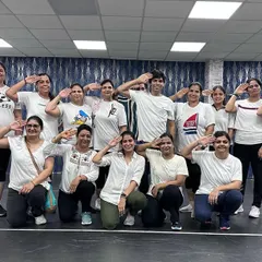 Saluting the spirit of freedom with my amazing dance fam. Happy Independence Day to all!