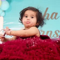 The pure joy of a first birthday cake smash! We are there to capture every messy, happy, and unforgettable moment.