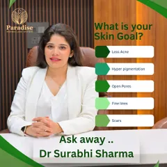 What's your skin goal? Whether it's less acne, reduced hyperpigmentation, or fewer fine lines, our expert dermatologist Dr. Surabhi Sharma is here to answer your questions and create a plan to help you achieve the flawless skin you've always wanted.