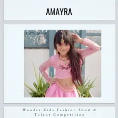 A warm welcome to Amayra. Her grace and style are sure to light up the runway. Get ready to be amazed.