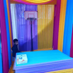 Add a simple and fun basketball shooting game to your event. This stall is easy to set up and provides a bit of friendly competition for your guests.