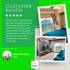 It's always a pleasure to read about a client's great experience. Saikrishna mentions my involvement from the early stages and our regular communication throughout the project.