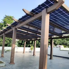 The Atrium solar pergola offers an elegant and functional addition to any home. We are delighted to partner with the State Bank of India (SBI) to offer convenient financing options, making it easier for homeowners to switch to solar without large upfront costs.