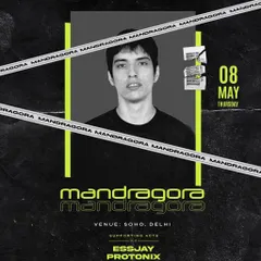 This was the announcement for my set alongside future prog master Mandragora at Soho, Delhi. These are the kinds of high-energy psytrance events I love to be a part of.