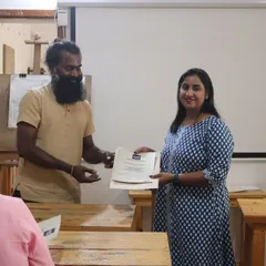 We believe certification should be earned through practice. Here, we proudly present a certificate to a student who has shown immense dedication and completed all assignments.