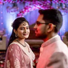 A candid moment of connection. The bride's glance towards her partner is a perfect example of the unscripted, emotional storytelling I aim for in my wedding photography.