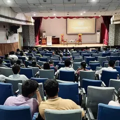 A view of the audience at one of my corporate wellness workshops. It's inspiring to see so many people eager to learn about simplifying their health.