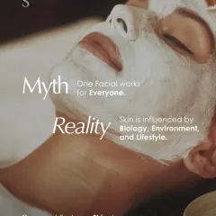 A common myth is that one facial works for everyone. The reality is that your skin is unique, influenced by biology, environment, and lifestyle. Our care evolves as your skin does, ensuring a truly personalized treatment every time.