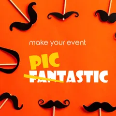 Make your event Pictastic with us. We offer unique photo experiences packaged with creativity, complete with fun props to bring out the smiles.