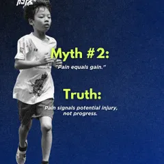 We bust common myths about youth training. The truth is, pain signals a potential injury, not progress, and our science-backed coaching helps young athletes train smarter.
