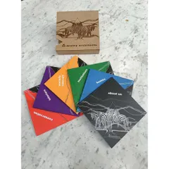 A compilation of our recent work, organized into colorful booklets that represent the diverse categories of our practice, from homes and institutions to conservation.
