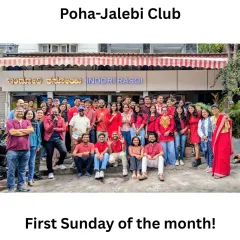 This is the Poha-Jalebi Club in action. What started as a simple breakfast meetup has become a thriving community, bringing together over 60 people for food, stories, and laughter. It’s proof that the most meaningful connections happen in the most relaxed settings.