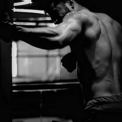The body shows the results of the work you put in. This is the outcome of dedication and surviving the toughest training sessions alone.