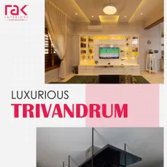 Luxurious Trivandrum! The capital city has always been a step ahead in experimenting with interesting interior concepts, and our team there is ready to bring your dream home to life.