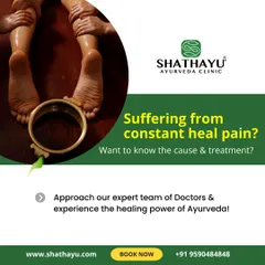 Are you suffering from constant heel pain? Approach my expert team of doctors to understand the cause and experience the healing power of Ayurveda through targeted treatments and therapies.