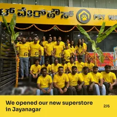 A proud moment for our team at the grand opening of our new superstore in Jayanagar. We are excited to bring our wide selection and great prices to another Bangalore neighborhood.