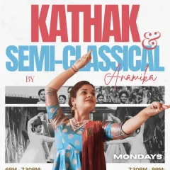 Now enrolling for regular batches for Semi-Classical and Kathak. Learn under the guidance of experienced instructors in a nurturing environment.