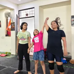 Learn, practice, implement, and repeat. Here, a student's win is celebrated by her teammates. We build each other up and celebrate every success together.