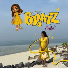 Channeling my inner Bratz doll with this custom illustration. I can match your outfit and vibe to create your very own Bratz-sona.