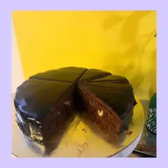 This is my classic chocolate truffle cake, a true symphony of rich cocoa. With its velvety texture and deep, decadent layers, every slice is an unforgettable experience for any chocolate lover.