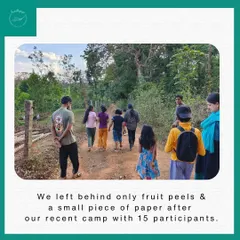 We are deeply committed to sustainable practices, both in our space and in nature. During our camps and treks, we guide participants to leave no trace, fostering a respect for the environment that is a core part of the Svadhyaya journey.