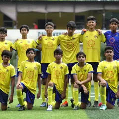 United and ready for battle. This is our U15 team, proudly representing Ignite Football Academy in the HCL Delhi Future Stars Youth League. We believe in providing a platform for our players to test their skills against the best.