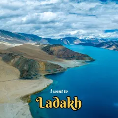 The journey to Ladakh changes you. This aerial photograph of the iconic Pangong Tso lake shows the stark, beautiful contrast of the cold desert. The deep blues against the barren mountains are a sight I strive to capture, showcasing the unique landscapes I can film for travel and tourism projects.