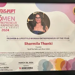 We are so proud of our founder, Sharmila Thanki, for being awarded Fashion & Lifestyle Woman Entrepreneur of the Year. Her dedication and vision inspire us all.