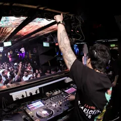 From my view at the console, this is the best sight in the world. Leading a massive crowd at my home ground, Priveé Delhi, as they connect with the music. My focus is always on reading the room and building an unforgettable atmosphere.