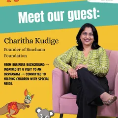 Meet Charitha Kudige, founder of Sinchana Foundation. Her journey from the business world to helping children with special needs is a powerful reminder of what's possible.